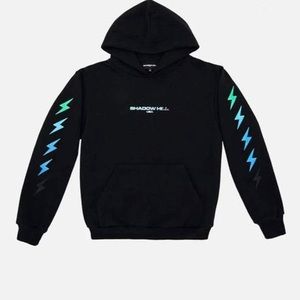 SHADOW HILL- Black Gradient Energy Hoodie
